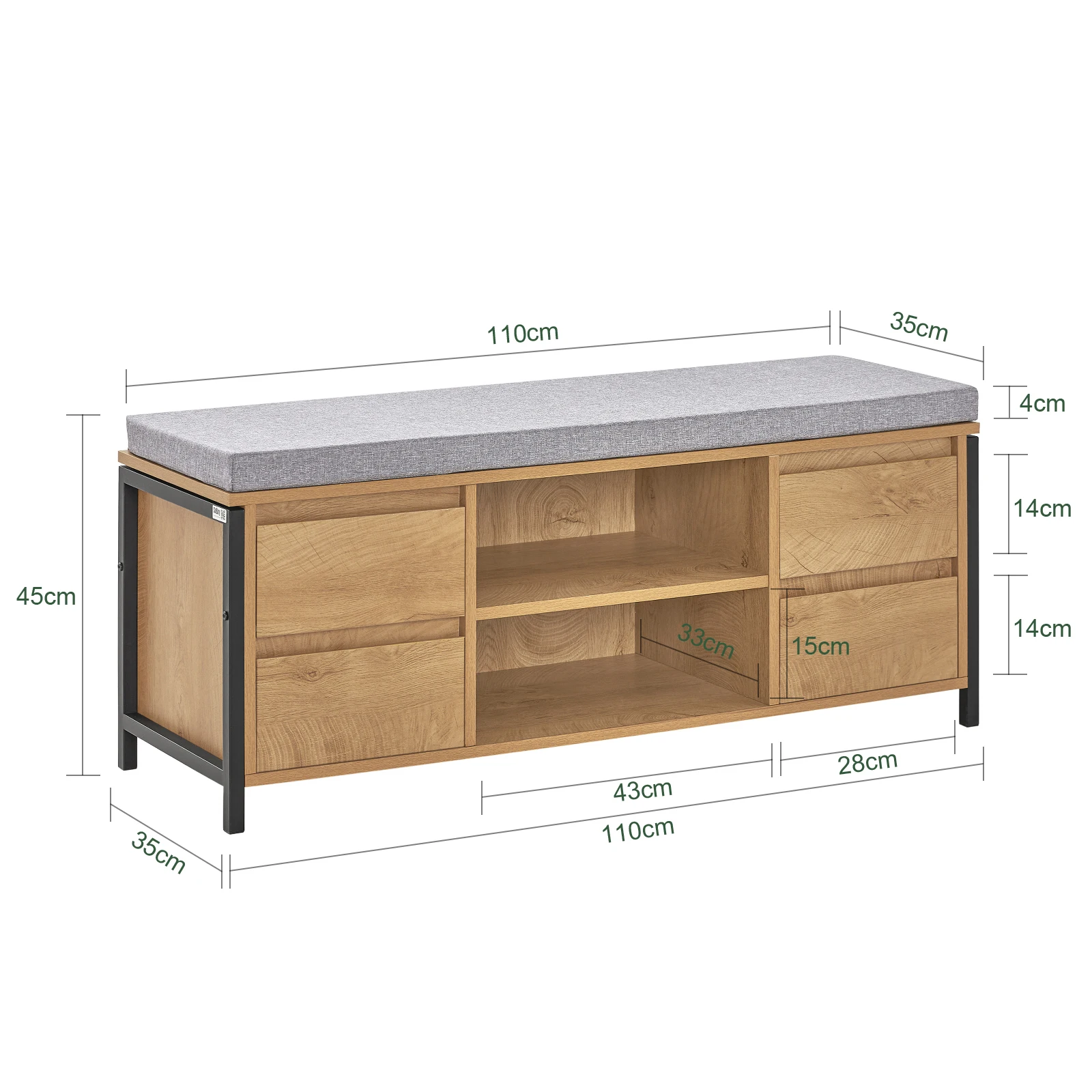 Shoe cabinet with bench and storage A9e7649b0210e41ab8dfa7f0c173621a9h