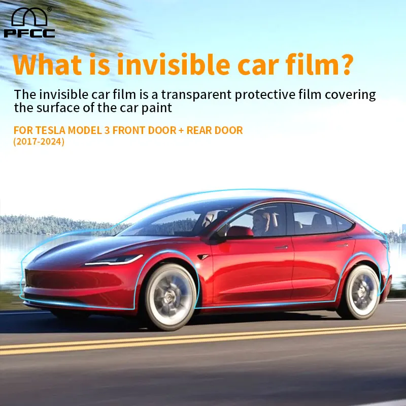 PFCC for Tesla Model 3 2017 2018 2019 2020 2021 2022 2023 PPF TPU Protective Film Refit 8.5mil Paint Protection Body Sticker
PFCC for Tesla Model 3 2017 2018 2019 2020 2021 2022 2023 PPF TPU Protective Film Refit 8.5mil Paint Protection Body Sticker