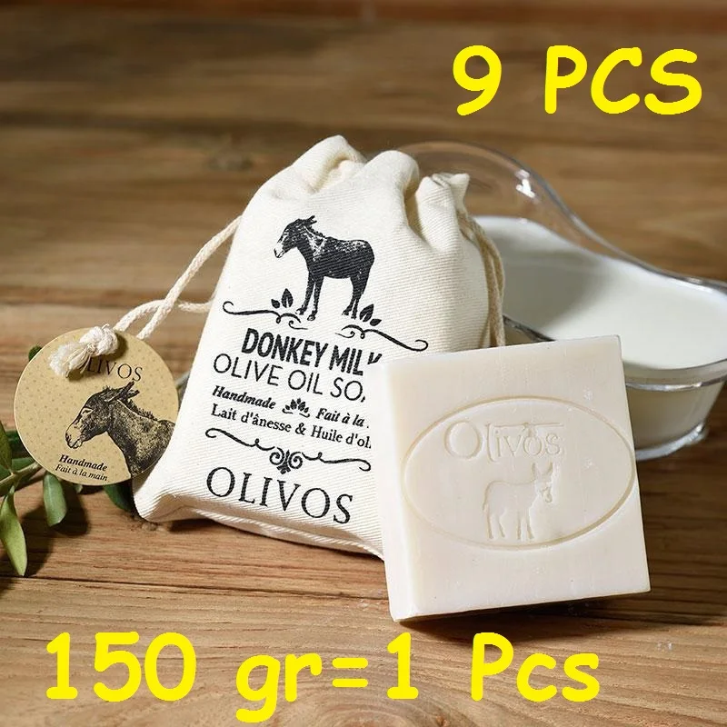 9 Pcs Natural Handmade Produce Pure Olive Oil Soap with Goat, Mare, Donkey, Camel, Organic Whole Milk Beauty Healthy Sink
9 Pcs Natural Handmade Produce Pure Olive Oil Soap with Goat, Mare, Donkey, Camel, Organic Whole Milk Beauty Healthy Sink