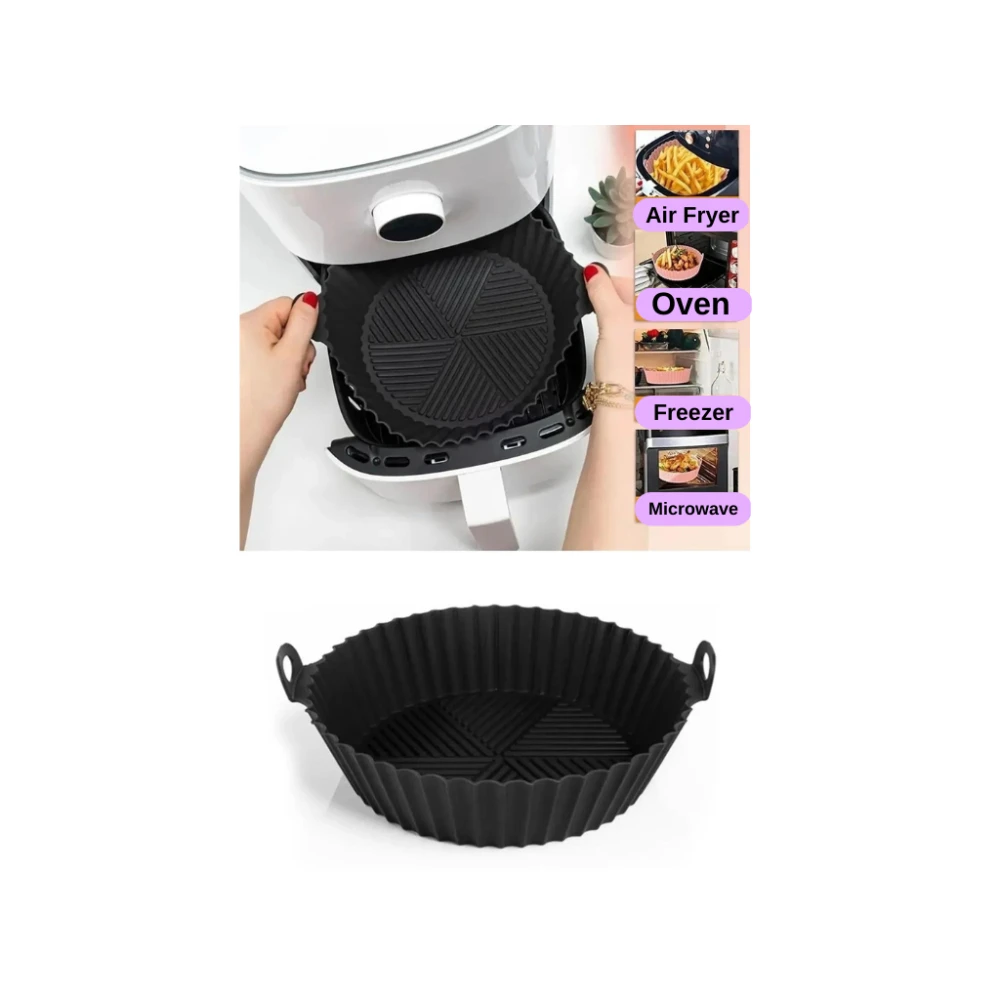 Airfryer Silicone Baking Mold Air Fryer Baking Pot Compatible with All Airfryer Kitchenware Easy Cleaning Free Shipping Gift
Airfryer Silicone Baking Mold Air Fryer Baking Pot Compatible with All Airfryer Kitchenware Easy Cleaning Free Shipping Gift