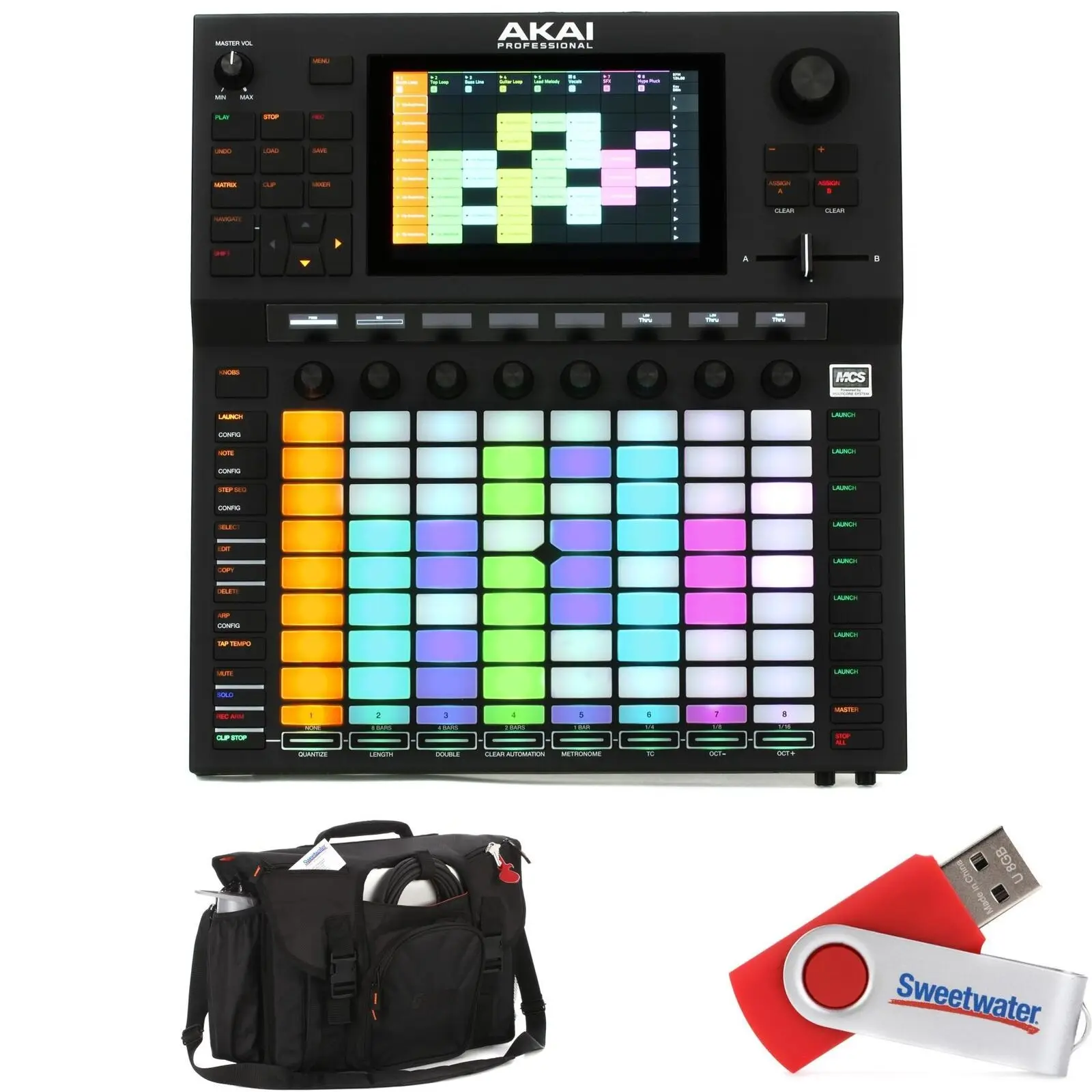QUALITY VALUES Akai Professional Force Essential Bundle with Gig Bag and USB Flash Drive 
QUALITY VALUES Akai Professional Force Essential Bundle with Gig Bag and USB Flash Drive