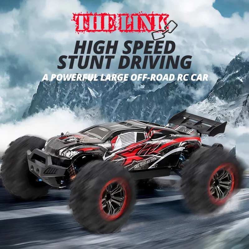 

RC Bigfoot Car Brushless 4WD 65KM/H High-speed Off-road Vehicle Model 2.4Ghz Remote Control Racing Kids Toys Boys Gifts THE LINK