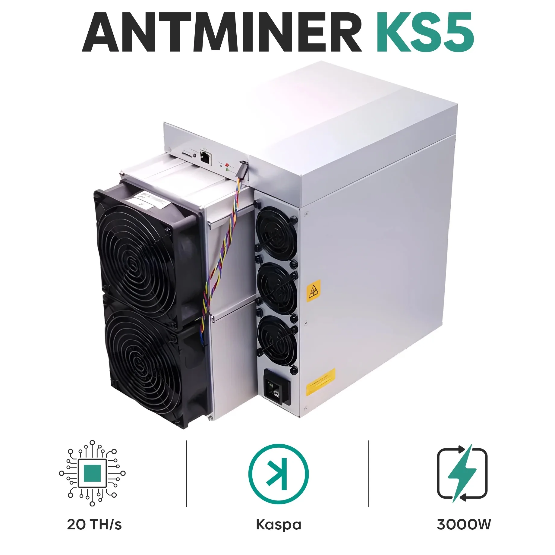 Купите 2 и получите 1 бесплатно Bitmain Antminer KS5 20Th 3000 Вт KAS Miner Asic Miner Kaspa, в наличии
Купите 2 и получите 1 бесплатно Bitmain Antminer KS5 20Th 3000 Вт KAS Miner Asic Miner Kaspa, в наличии