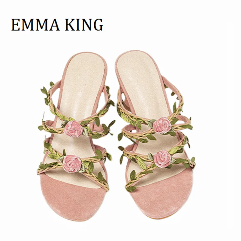 Мюли женские с открытым носком, винтажные сандалии на высоком каблуке, с цветочным принтом и розами вечерние милые туфли для вечеринки и свадьбы, летние тапочки, 2022
Мюли женские с открытым носком, винтажные сандалии на высоком каблуке, с цветочным принтом и розами вечерние милые туфли для вечеринки и свадьбы, летние тапочки, 2022