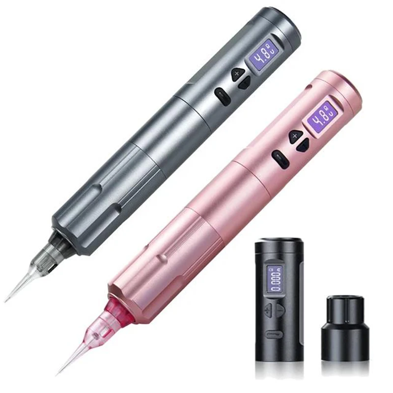 K6003 Wireless Pen Tattoo Machine with 2 Battery Packs for Eyebrow Permanent Makeup
K6003 Wireless Pen Tattoo Machine with 2 Battery Packs for Eyebrow Permanent Makeup