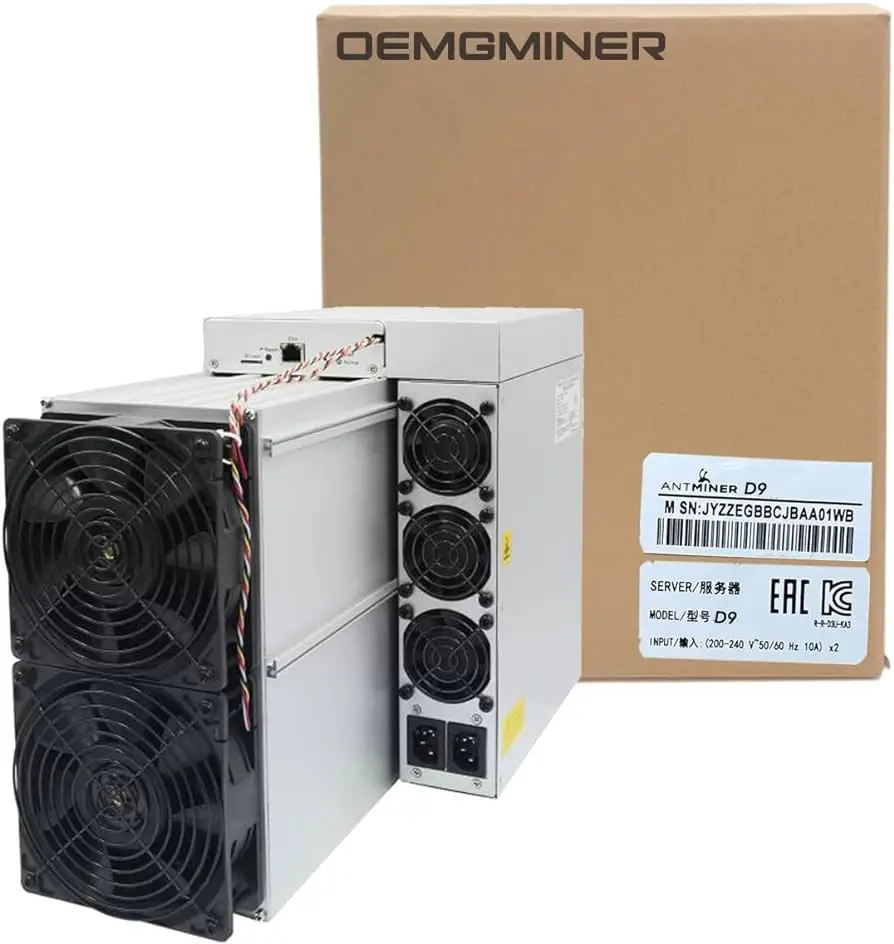 Большая скидка, продажа Bitmain Antminer Dash Miner D9 Hashrate 1770G Мощность 2839 Вт встроенный блок питания
Большая скидка, продажа Bitmain Antminer Dash Miner D9 Hashrate 1770G Мощность 2839 Вт встроенный блок питания