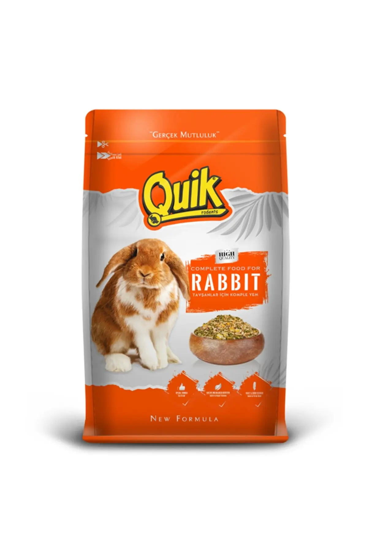 Quik Rabbit Food Quality Natural Delicious Fresh Contains Selected Grains 750 gr
Quik Rabbit Food Quality Natural Delicious Fresh Contains Selected Grains 750 gr