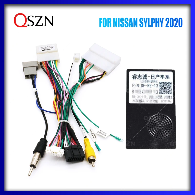 QSZN Car radio Audio DVD Canbus Box DF-RZ-13 For 2020 NISSAN sylphy Car Radio Wiring Harness Power Cable DVD Stereo Android
QSZN Car radio Audio DVD Canbus Box DF-RZ-13 For 2020 NISSAN sylphy Car Radio Wiring Harness Power Cable DVD Stereo Android