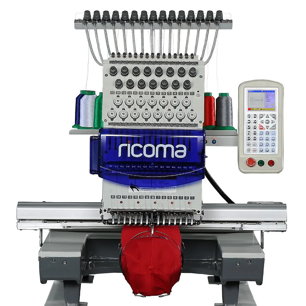 Лучшая оригинальная купите 2 получите 1 бесплатно на RiCOMA TC-1501 15 игла с одной головкой Коммерческая вышивальная машина в наличии
Лучшая оригинальная купите 2 получите 1 бесплатно на RiCOMA TC-1501 15 игла с одной головкой Коммерческая вышивальная машина в наличии