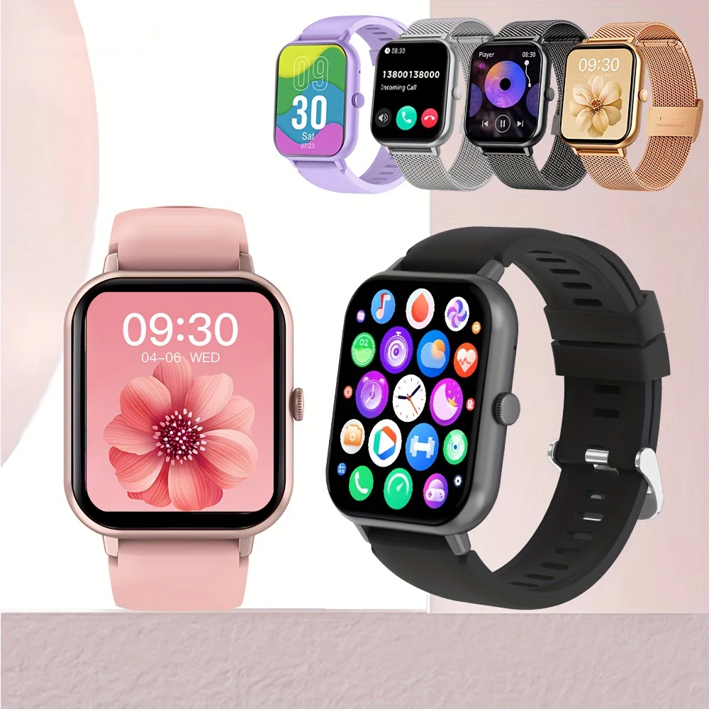 Smart Watch fashion men women Sports and Fitness Bluetooth voice call 1.87 HD inch Full touch screen Multifunctional Smart Watch
Smart Watch fashion men women Sports and Fitness Bluetooth voice call 1.87 HD inch Full touch screen Multifunctional Smart Watch