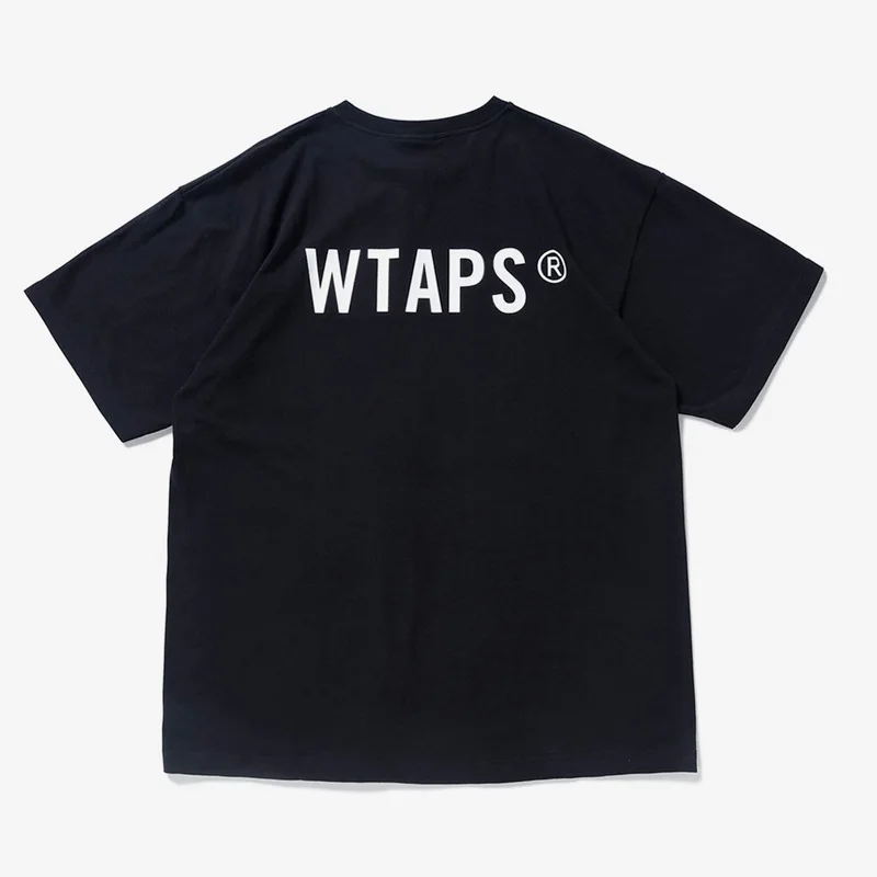 

2023 Summer New WTAPS WTVUA 22SS for Men's and Women's Casual Loose Crew Neck Short Sleeve T-shirt