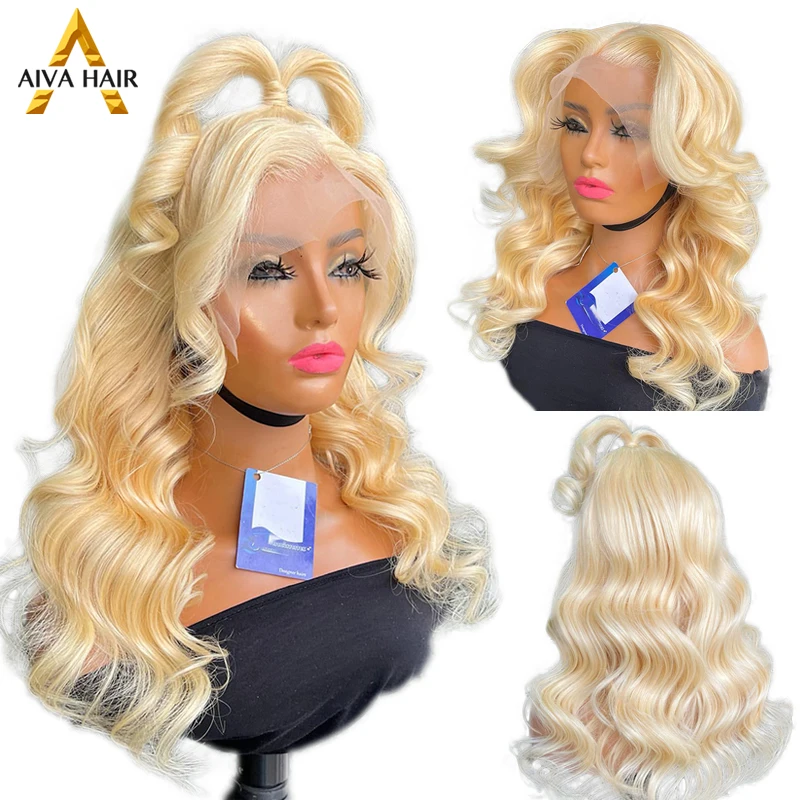Pale Golden Color Synthetic Body Wave 30 Inch Wig Drag Queen Glueless 13X4 Lace Front Wigs For Women Cosplay Pre Plucked
Pale Golden Color Synthetic Body Wave 30 Inch Wig Drag Queen Glueless 13X4 Lace Front Wigs For Women Cosplay Pre Plucked