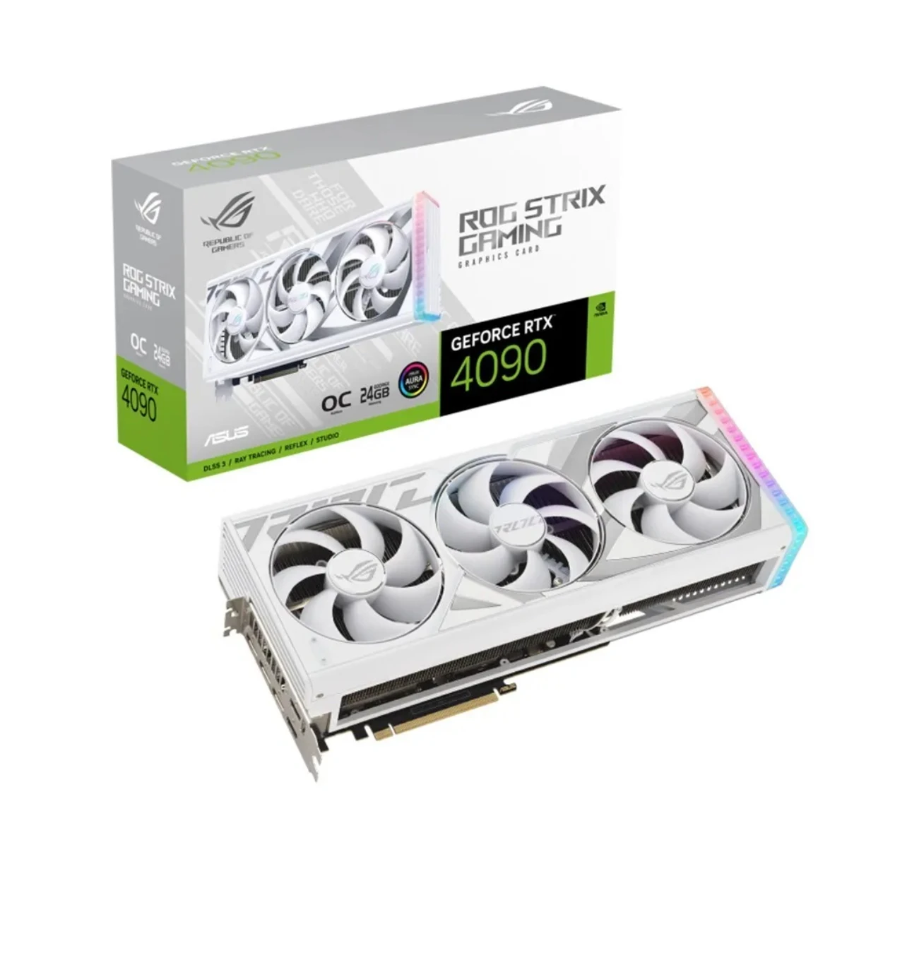 Купите 2 и получите 1 бесплатную видеокарту ASUS ROG STRIX GeForce RTX 4090 O24G GAMING OC D6X 24 ГБ, белая
Купите 2 и получите 1 бесплатную видеокарту ASUS ROG STRIX GeForce RTX 4090 O24G GAMING OC D6X 24 ГБ, белая