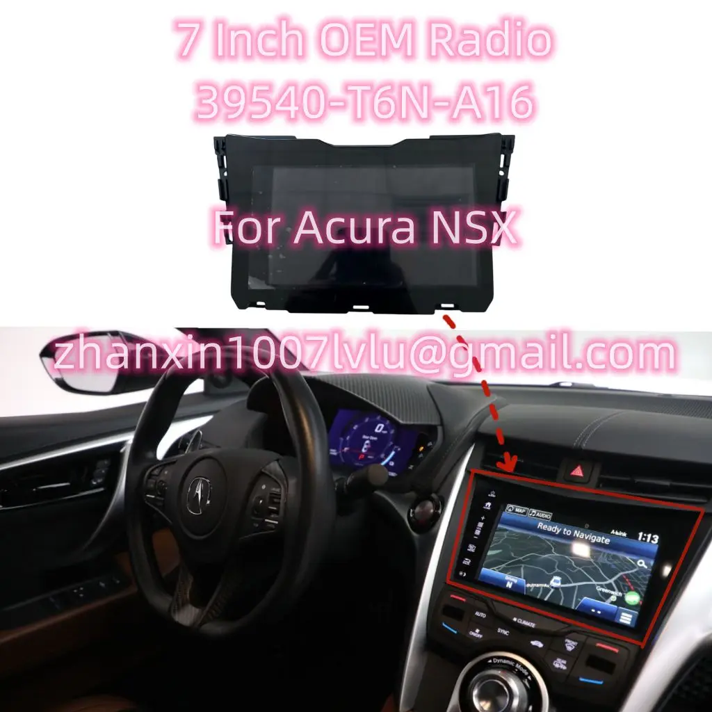 Brand New Original 7 Inch Radio 39540-T6N-A16 For Acura NSX 2017-2022 Car CD Audio Multimedia PlayerNavigation
Brand New Original 7 Inch Radio 39540-T6N-A16 For Acura NSX 2017-2022 Car CD Audio Multimedia PlayerNavigation