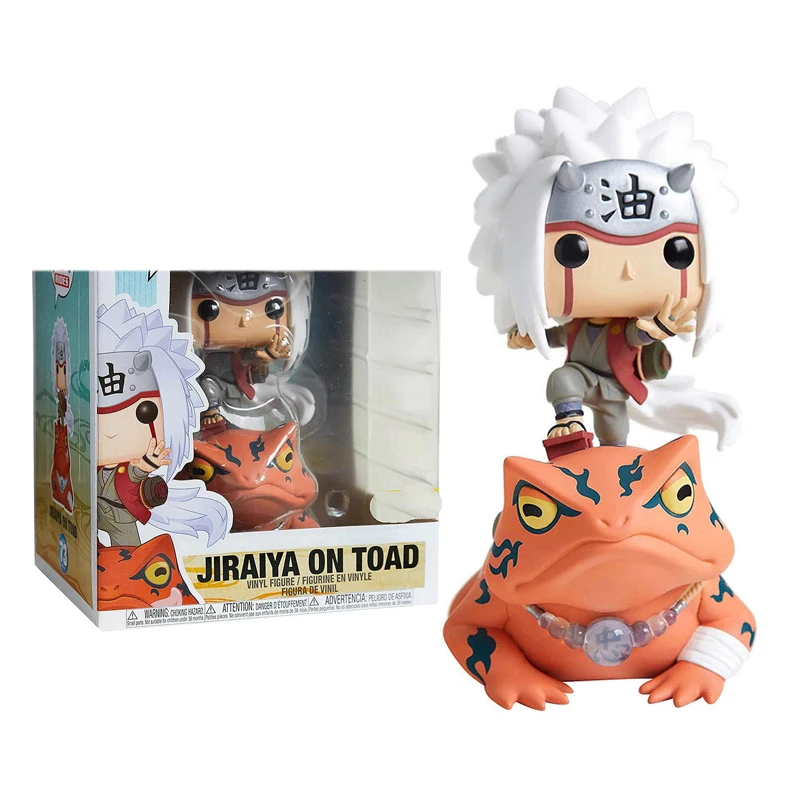 

Anime Naruto #73 Jiraiya Toad Action Figure Decoration Collectible Model Toys Car Home Ornament Children's Birthday Gifts Kids