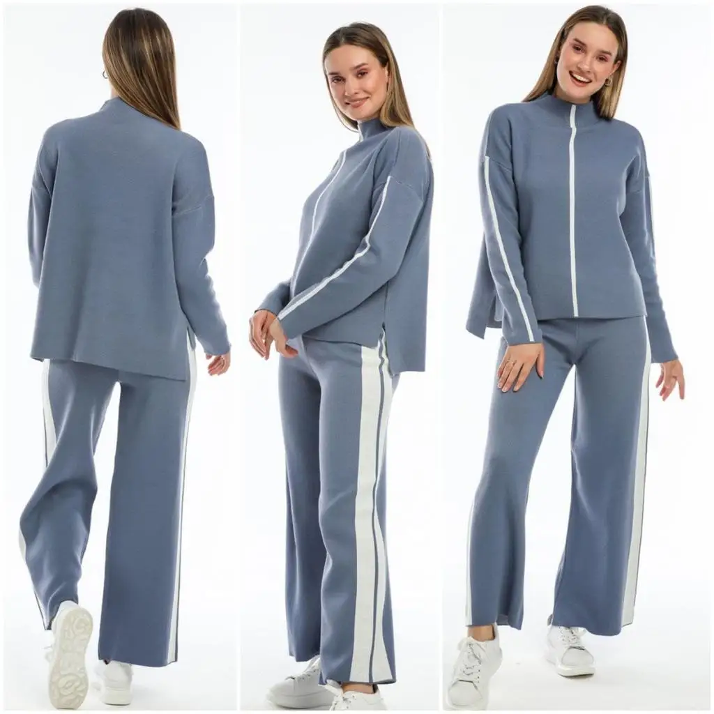 Cotton Knitted Set Dress and Pant Winter Women Fashion Elastic Waist Free Size Relax Big Plus Sized Muslim Modest Long Wear
Cotton Knitted Set Dress and Pant Winter Women Fashion Elastic Waist Free Size Relax Big Plus Sized Muslim Modest Long Wear