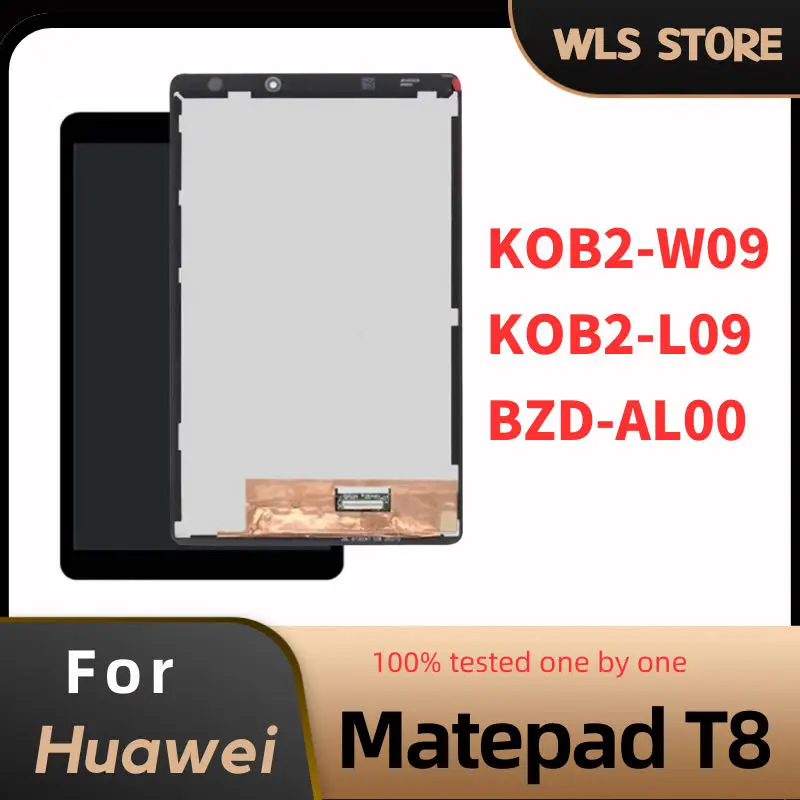 

New Original For Huawei MatePad T8 C3 8.0 KOB2-W09 KOB2-L09 BZD-AL00 LCD Display Touch Screen Digitizer Assembly Replacement