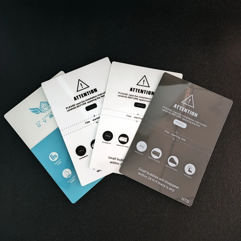 50 шт. термополиуретановая Гидрогелевая пленка для машины для резки лезвий, гибкая изогнутая Защитная пленка для экрана высокой четкости для всех стандартов защиты
50 шт. термополиуретановая Гидрогелевая пленка для машины для резки лезвий, гибкая изогнутая Защитная пленка для экрана высокой четкости для всех стандартов защиты