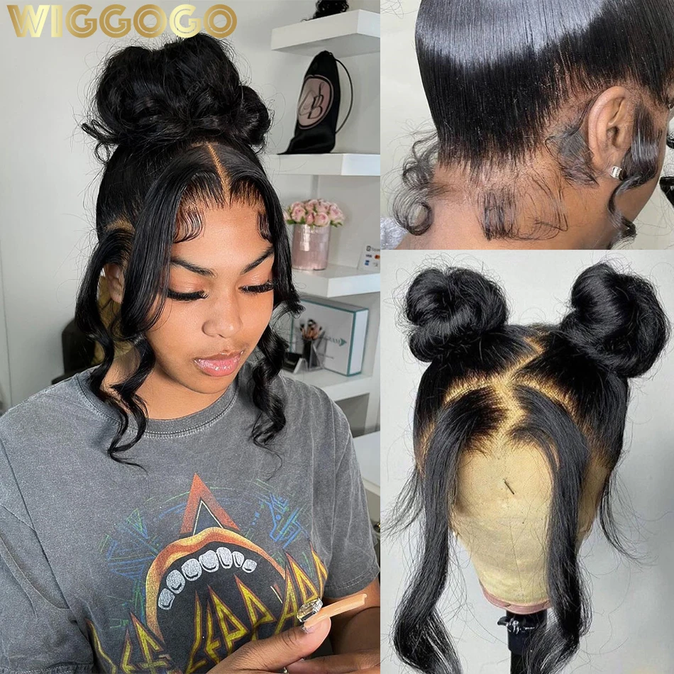 Wiggogo Glueless 360 Full Lace Human Hair Wig Body Wave 5x5 Closure Wig 13X4 13x6 Lace Front Wigs Hd Loose Deep Wave Frontal Wig
Wiggogo Glueless 360 Full Lace Human Hair Wig Body Wave 5x5 Closure Wig 13X4 13x6 Lace Front Wigs Hd Loose Deep Wave Frontal Wig