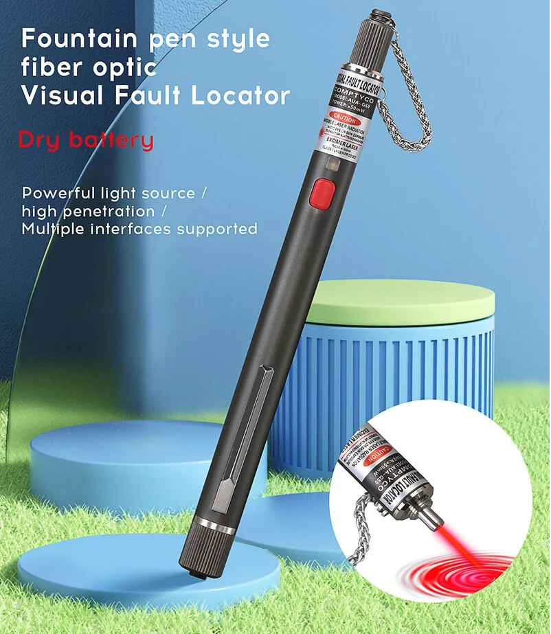 Free shipping 10KM 50KM 30MW Visual Fault Locator, Fiber Optic Cable Tester 5-50MW(optional) Range VFL
Free shipping 10KM 50KM 30MW Visual Fault Locator, Fiber Optic Cable Tester 5-50MW(optional) Range VFL