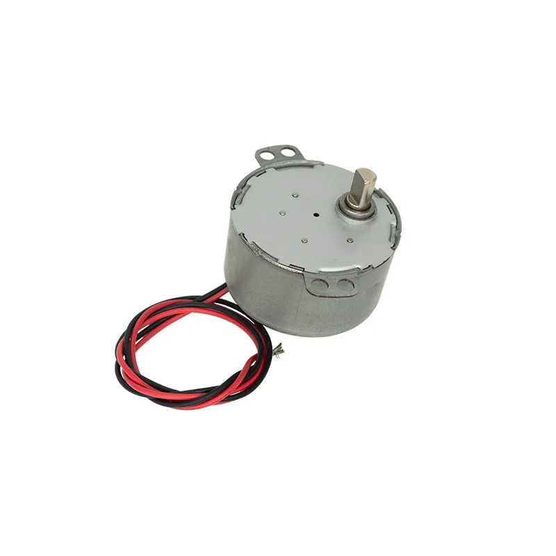 Synchronous Motor 1W CW/CCW Electric Motors 3-3.6r/min AC 12V Micro Permanent Magnet Induction Cooker Fan Motor Incubator Motors
Synchronous Motor 1W CW/CCW Electric Motors 3-3.6r/min AC 12V Micro Permanent Magnet Induction Cooker Fan Motor Incubator Motors