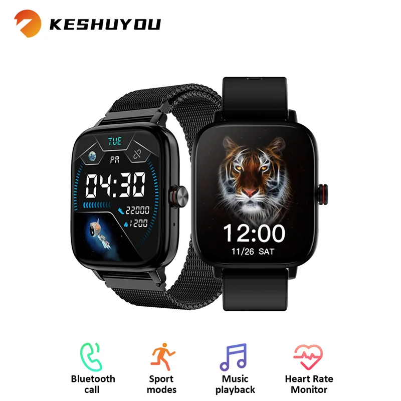 KESHUYOU Answer Call Smart Watch Men Sports Mode Weather Message Reminder Smart Watch Women Kids For Android iOS Free Shipping
KESHUYOU Answer Call Smart Watch Men Sports Mode Weather Message Reminder Smart Watch Women Kids For Android iOS Free Shipping