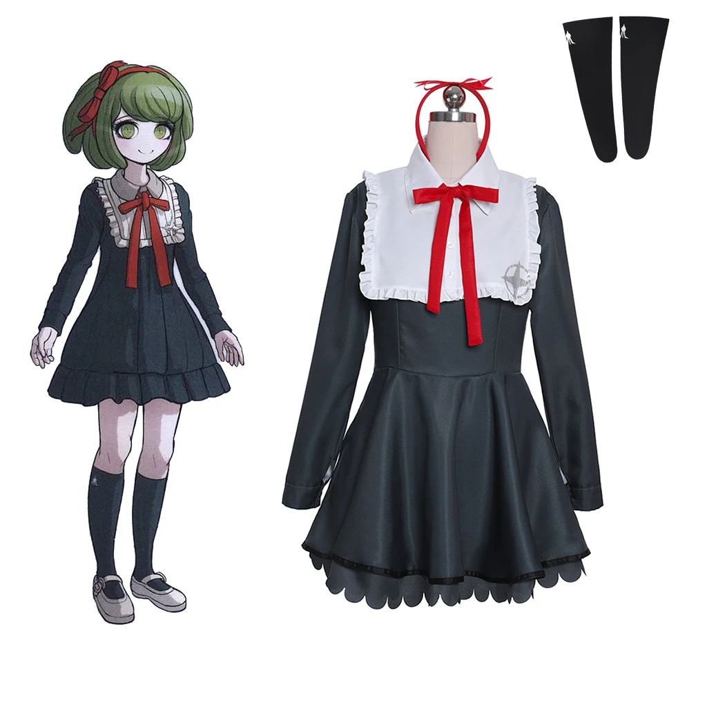 Monaka Cosplay Costume Danganronpa Cosplay Monaca Towa Dress Set Dangan Ronpa girl women Student Uniform Dress
Monaka Cosplay Costume Danganronpa Cosplay Monaca Towa Dress Set Dangan Ronpa girl women Student Uniform Dress