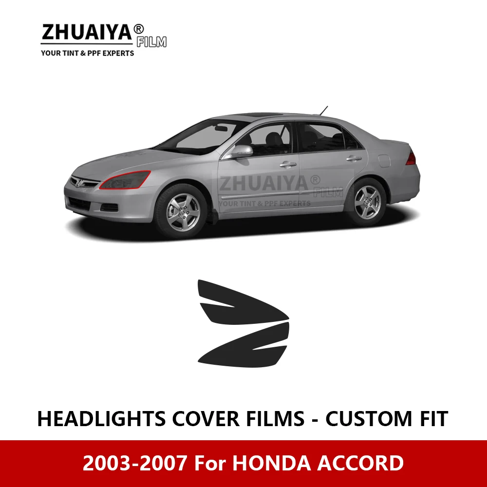 For HONDA ACCORD 2003-2007 Car Exterior Headlight Anti-scratch PPF precut Protective film Repair film Car stickers Accessories
For HONDA ACCORD 2003-2007 Car Exterior Headlight Anti-scratch PPF precut Protective film Repair film Car stickers Accessories