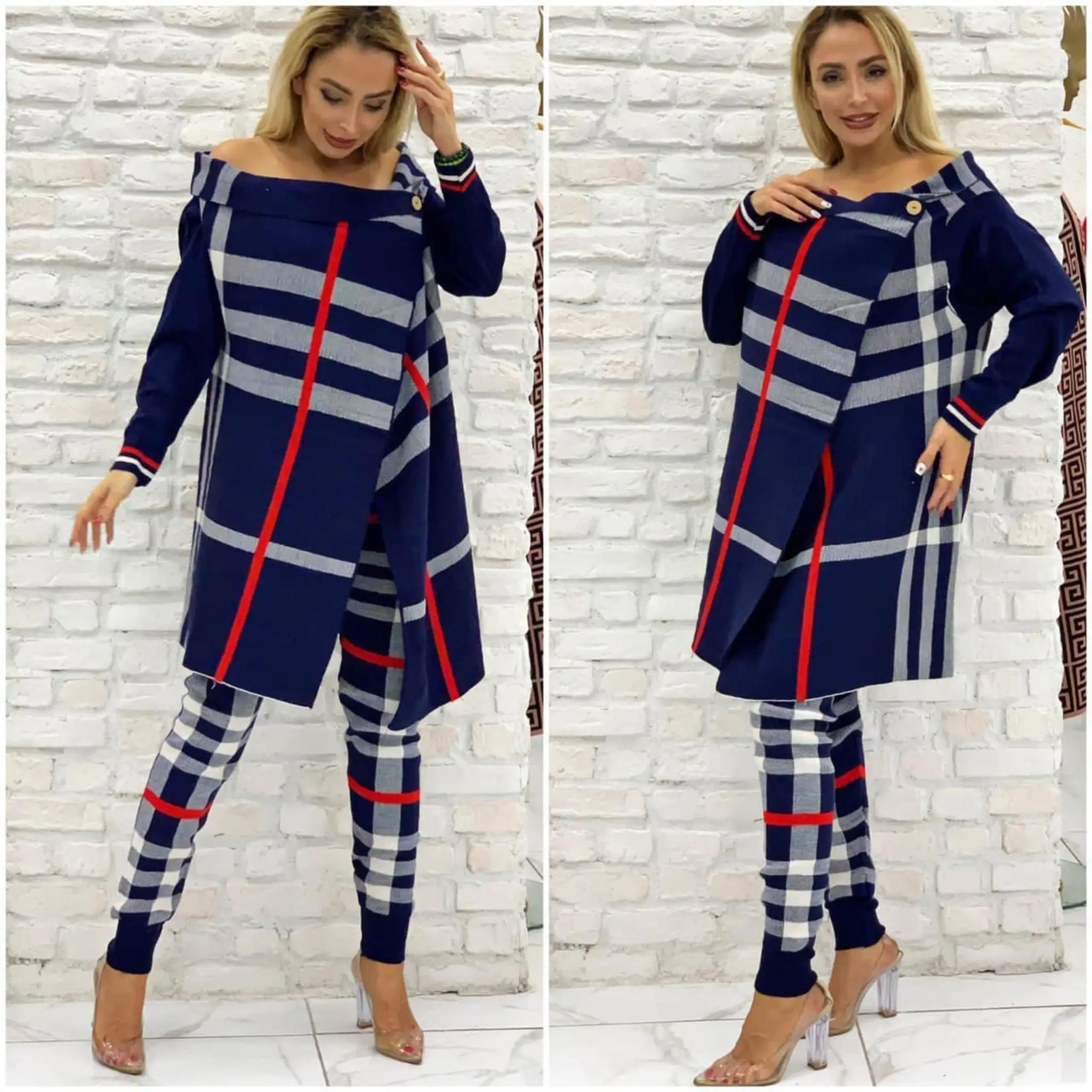 Lv Cotton Knitted Set Dress and Pant Winter Women Fashion Elastic Waist Free Size Relax Big Plus Sized Muslim Modest Long Wear
Lv Cotton Knitted Set Dress and Pant Winter Women Fashion Elastic Waist Free Size Relax Big Plus Sized Muslim Modest Long Wear