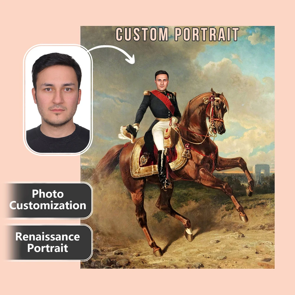 Customized Renaissance Royal Portrait Painting Personalized Emperor Art Canvas Poster Of Living Room Wall Decoration Paintings
Customized Renaissance Royal Portrait Painting Personalized Emperor Art Canvas Poster Of Living Room Wall Decoration Paintings