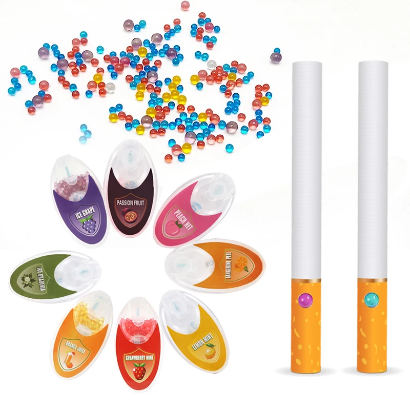 100pcs Mix Fruit Flavor Menthol Capsule Mint Beads Explosion Cigarette Pops Crush Ball Filter For Smoking Holder Accessories
100pcs Mix Fruit Flavor Menthol Capsule Mint Beads Explosion Cigarette Pops Crush Ball Filter For Smoking Holder Accessories