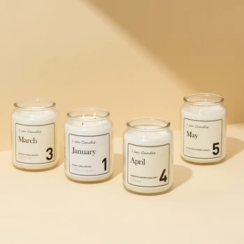 국내생산 르미에 라지자 캔들 630g+아이엠캔들 600g 캔들세트 상품 이미지