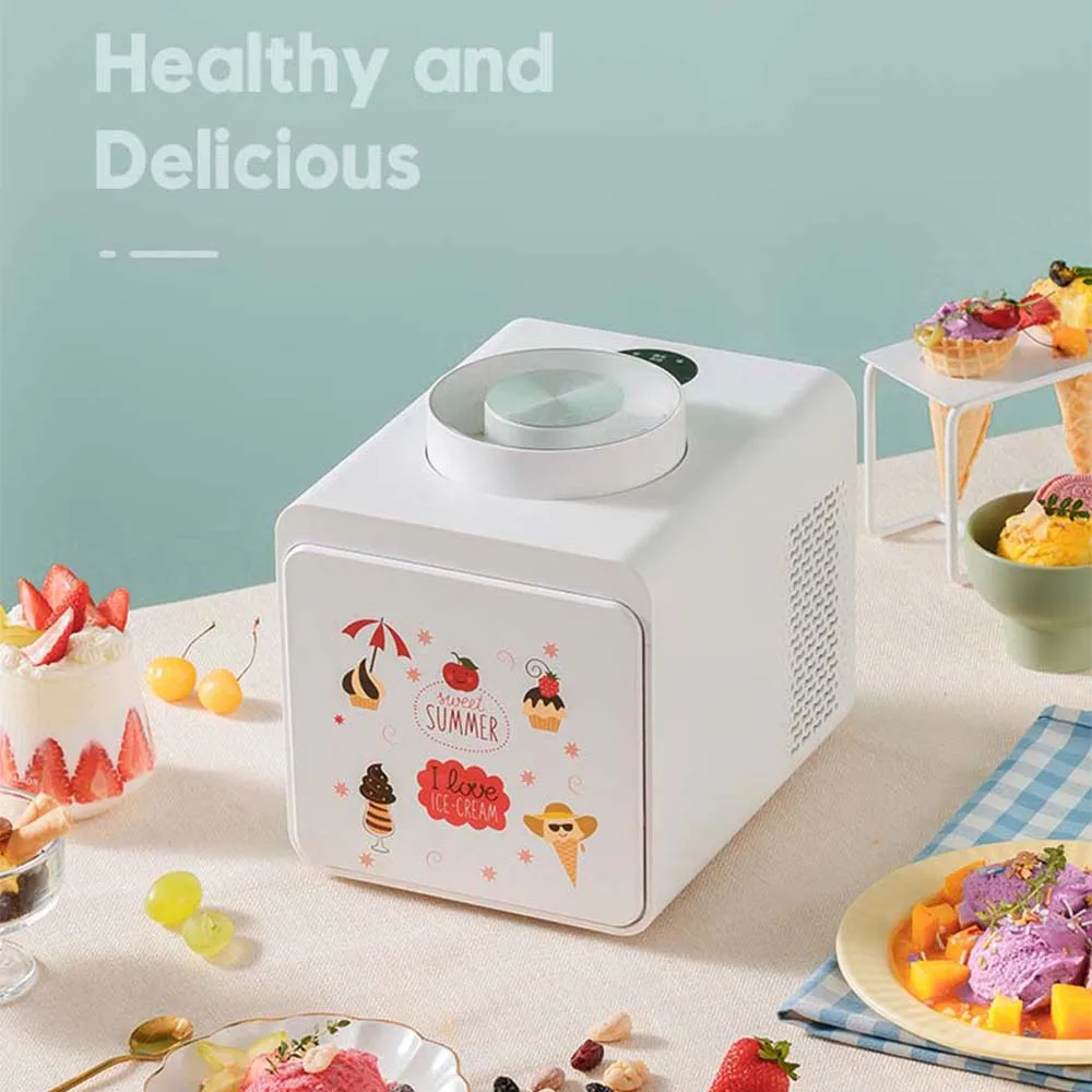 Household Ice Cream Maker Automatic Mixing Ice Cream Machine Small Smart Ice Cream Machine
Household Ice Cream Maker Automatic Mixing Ice Cream Machine Small Smart Ice Cream Machine