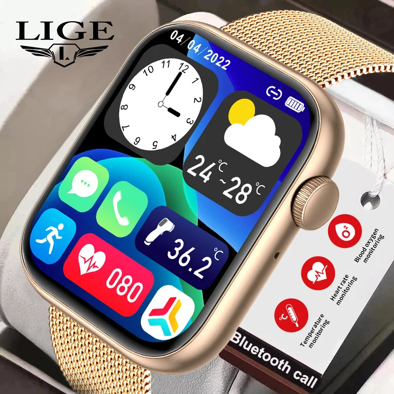 LIGE Full Touch Sport Smart Watch Men Women Heart Rate Fitness Tracker Bluetooth call Smartwatch Wristwatch GTS 2 P8 plus Watch
LIGE Full Touch Sport Smart Watch Men Women Heart Rate Fitness Tracker Bluetooth call Smartwatch Wristwatch GTS 2 P8 plus Watch