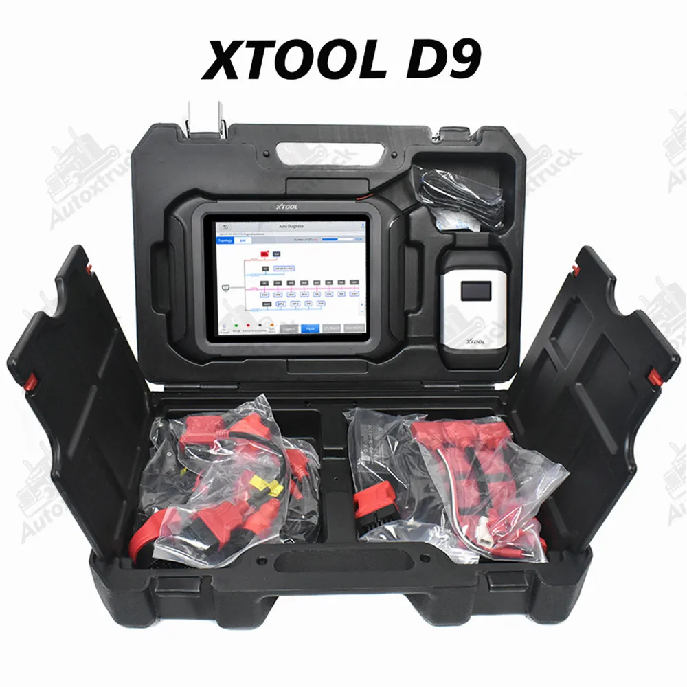 OBD2 XTOOL D9 With 30+ Reset Functions Support CAN FD Diagnostic Scanner Tools Key Programmer Automotive Full System Diagnosis
OBD2 XTOOL D9 With 30+ Reset Functions Support CAN FD Diagnostic Scanner Tools Key Programmer Automotive Full System Diagnosis