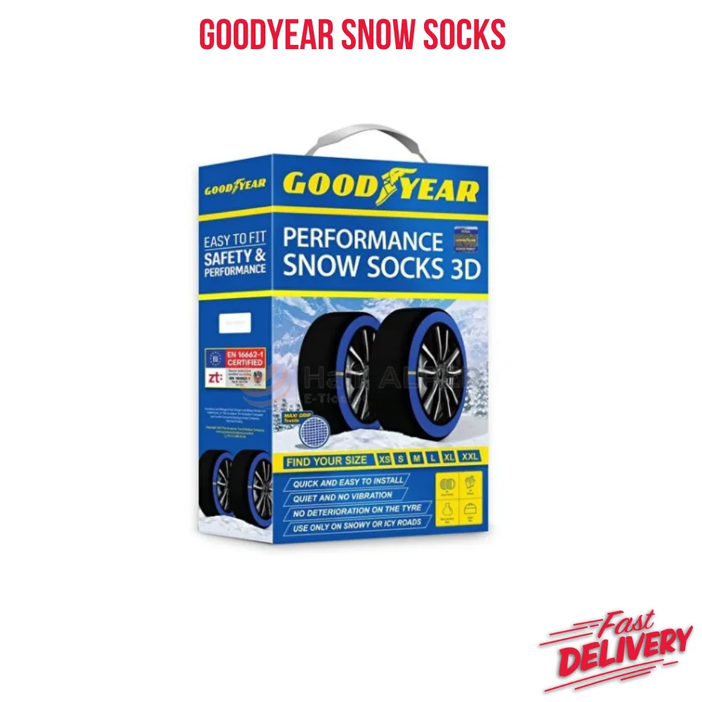 

For Goodyear X-Small Medium X-Large XX-Large Snow Sock High Quality High Satisfaction Fast Shipping