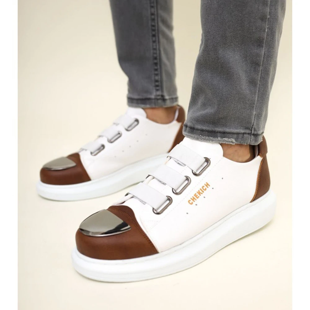 CFN Store Men's Shoes Bt White Tan Color Elastic Band Closure Artificial Leather Spring and Autumn Seasons Slip On Comfortable 2023 Fashion Wedding Orthopedic Suits Comfort Lightweight Casual Odorless Breathable 251
CFN Store Men's Shoes Bt White Tan Color Elastic Band Closure Artificial Leather Spring and Autumn Seasons Slip On Comfortable 2023 Fashion Wedding Orthopedic Suits Comfort Lightweight Casual Odorless Breathable 251