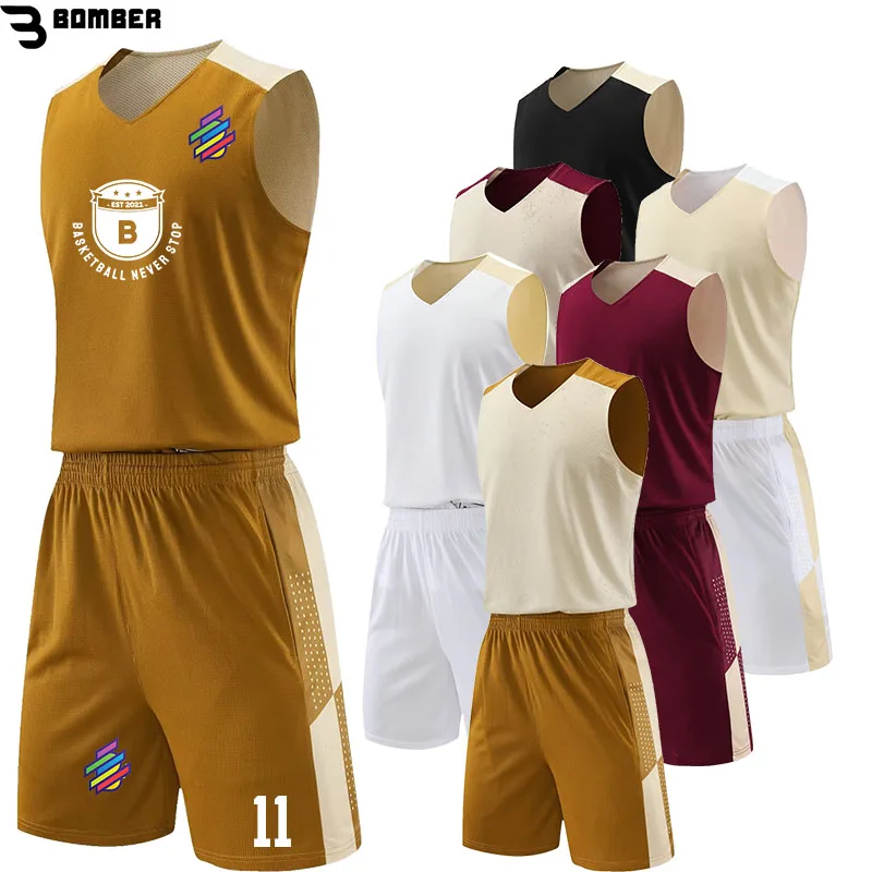 High Quality Product Basketball Doudble Side Custom Name Number Logo Sponsor Jersey Men Uniform Sports Clothing
High Quality Product Basketball Doudble Side Custom Name Number Logo Sponsor Jersey Men Uniform Sports Clothing