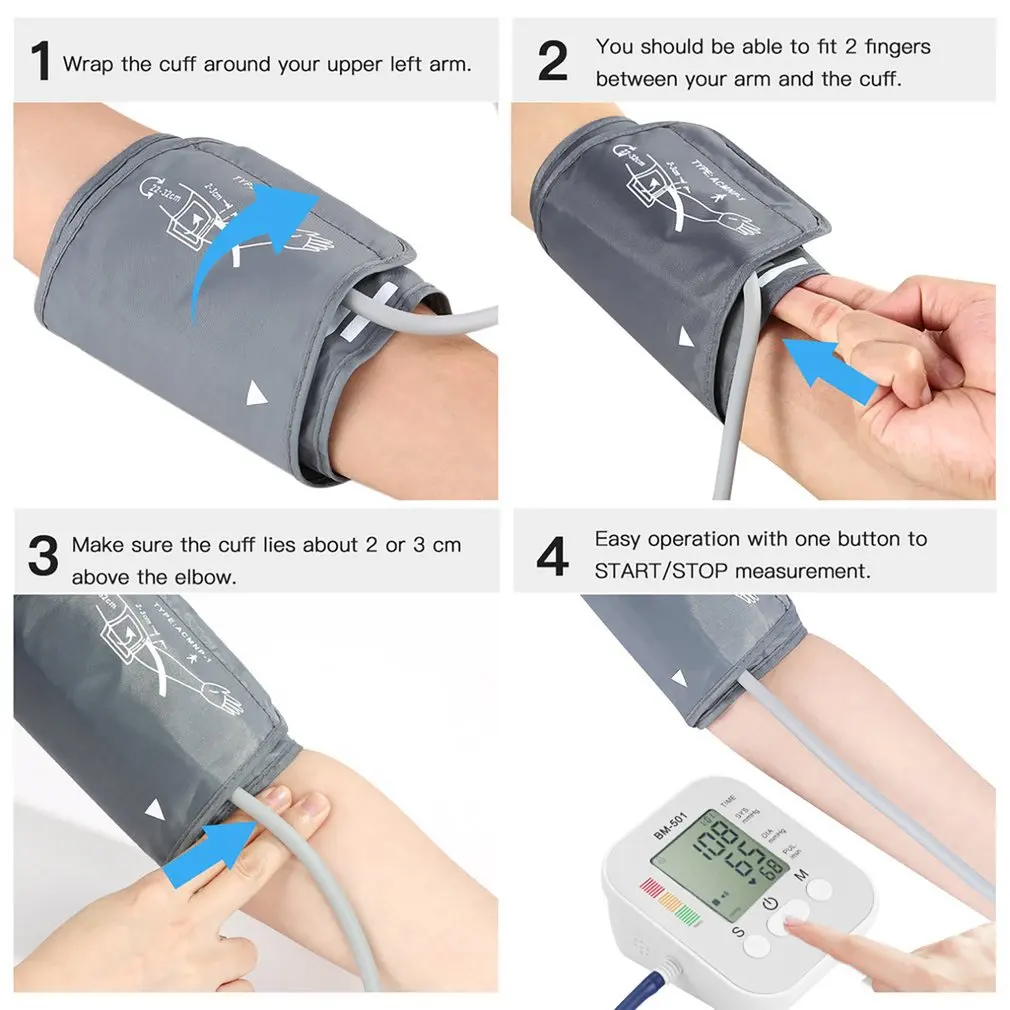 Generic Hematomanometer Arm Automatic Monitor Medical BP