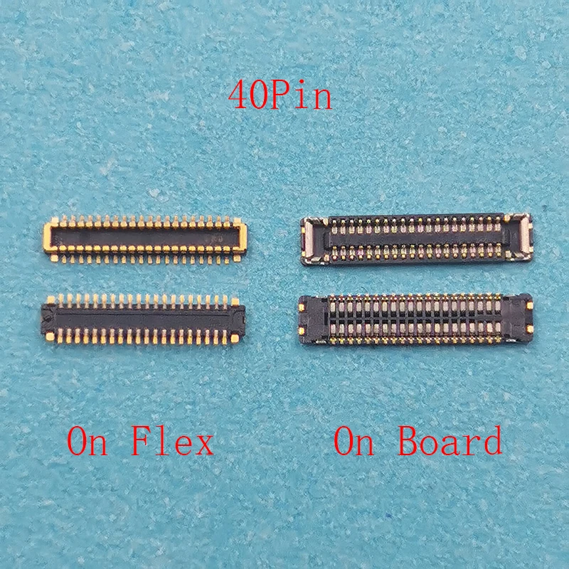 

10Pcs 40pin LCD Display FPC Connector For Huawei Enjoy 8 Plus/7S 7X/Nova 7 2S 2I Maimang 6 G10Plus G10 Screen Flex Plug On Board