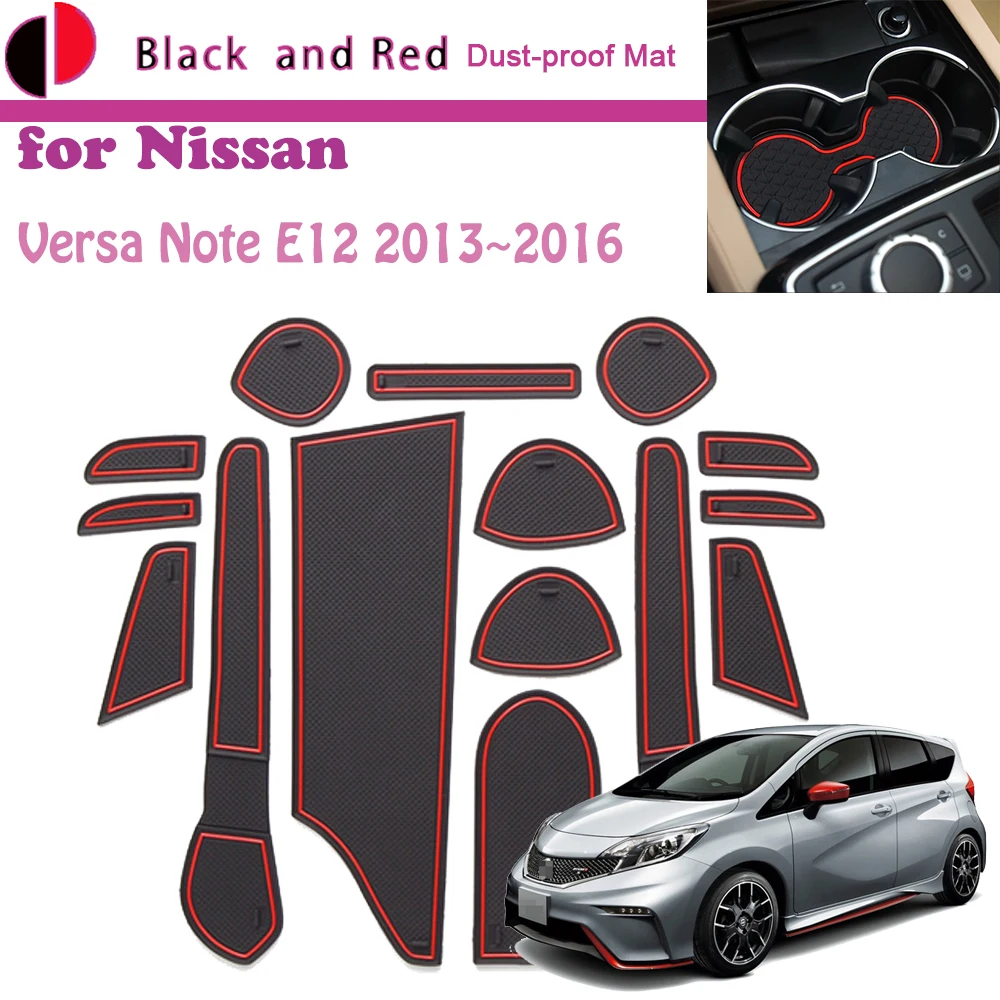 Rubber Door Groove Mat for Nissan Versa Note Nismo E12 NE12 e-Power 2013~2016 Cushion Gate Storage Slot Coaster Dust-proof Auto
Rubber Door Groove Mat for Nissan Versa Note Nismo E12 NE12 e-Power 2013~2016 Cushion Gate Storage Slot Coaster Dust-proof Auto