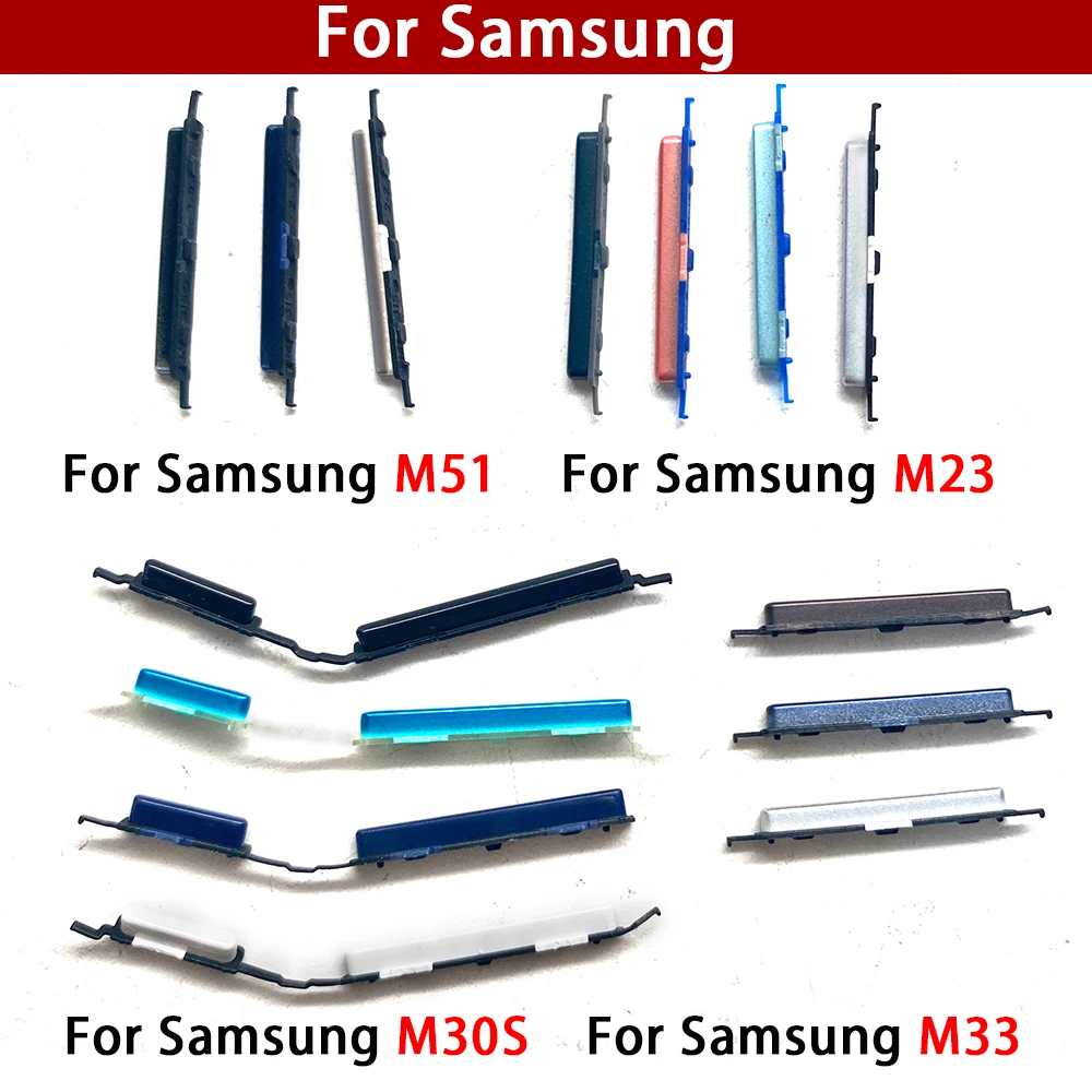 Side Key Power On Off and Volume Button For Samsung M23 M30S M33 M51 Volume Side Button
Side Key Power On Off and Volume Button For Samsung M23 M30S M33 M51 Volume Side Button