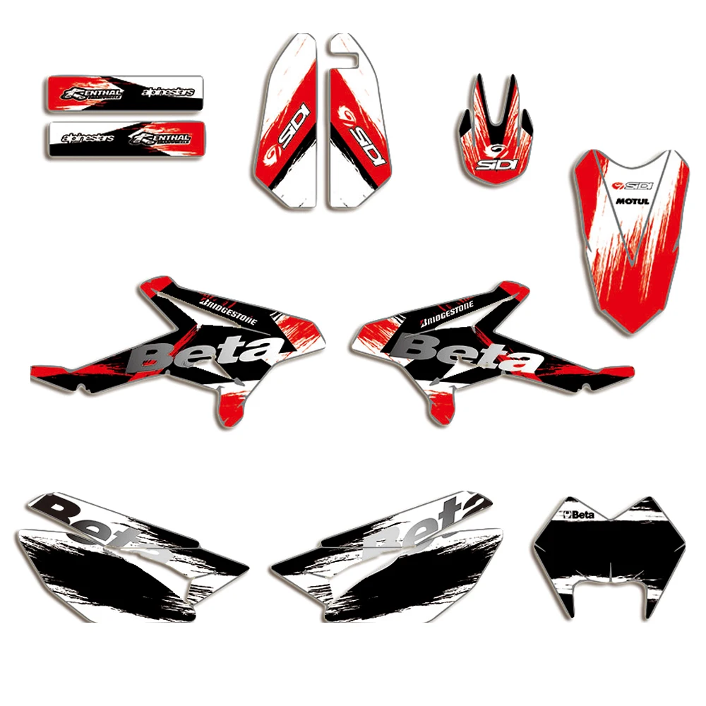 Full Set Motorcycle Graphic Decal Sticker Deco Kit For Beta 50 RR MOTARD 2012-2021
Full Set Motorcycle Graphic Decal Sticker Deco Kit For Beta 50 RR MOTARD 2012-2021