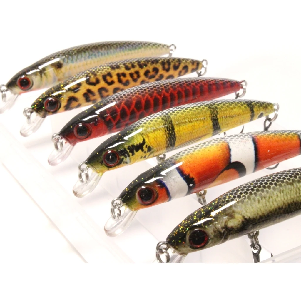 wLure 6 Lures in One Box 9cm 7g Plastic beads to Make Crisp Sound Lifelike Patterns Floating Minnow Fishing Lure HM641KB
wLure 6 Lures in One Box 9cm 7g Plastic beads to Make Crisp Sound Lifelike Patterns Floating Minnow Fishing Lure HM641KB
