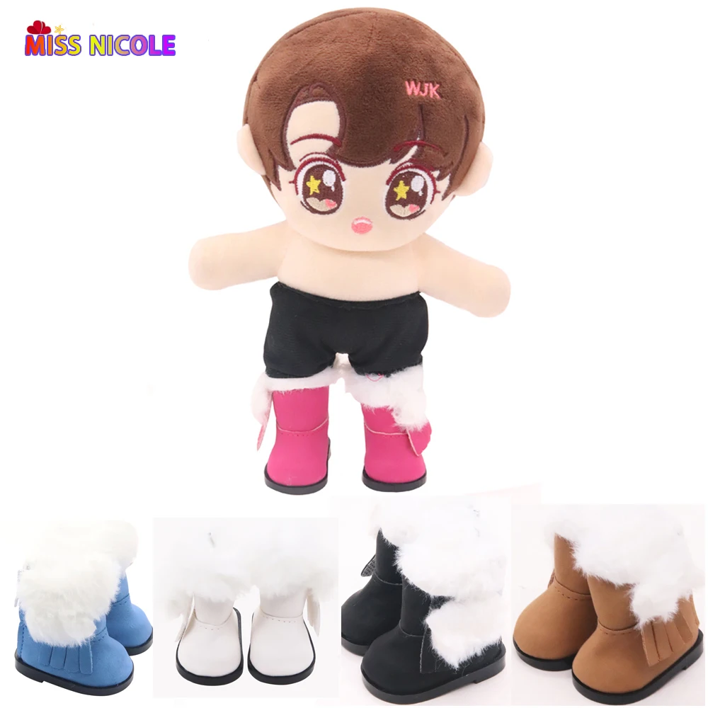 Winter 5.5 Cm Doll Snow Boots Cute Plush Tassel Zipper Shoes For 14 Inch 1/6 BDJ Our Generation Toys For Girls's Best Gift
Winter 5.5 Cm Doll Snow Boots Cute Plush Tassel Zipper Shoes For 14 Inch 1/6 BDJ Our Generation Toys For Girls's Best Gift