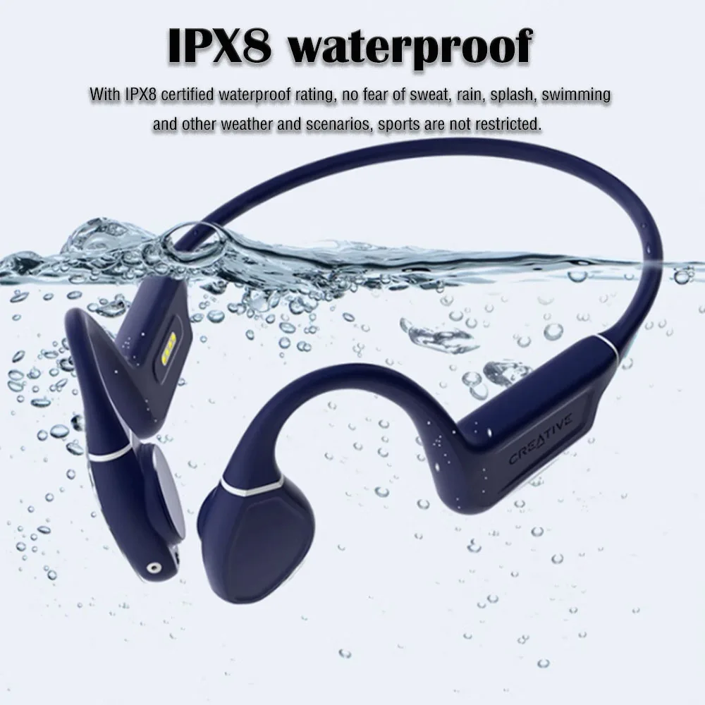 

Креативные водонепроницаемые наушники OUTLIER FREE PRO с костной проводимостью, Беспроводные спортивные наушники с Bluetooth для бега