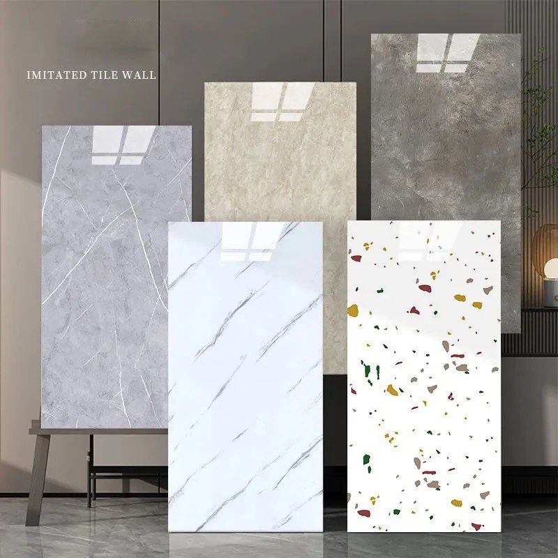 

30*30cm Imitation Tile 3D Wall Sticker Self-adhesive Wall Decoration Bathroom Waterproof Moisture-proof Marble Kitchen Wallpaper