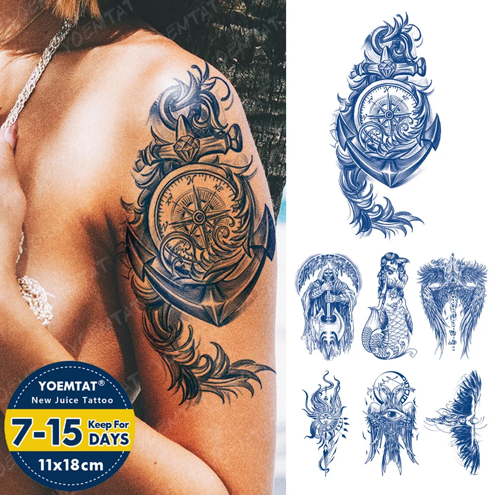 

Полуперманентные травяные фотообои водостойкие наклейки с рисунком сока чернила стойкая Татуировка боди-арт искусственная татуировка для женщин и мужчин