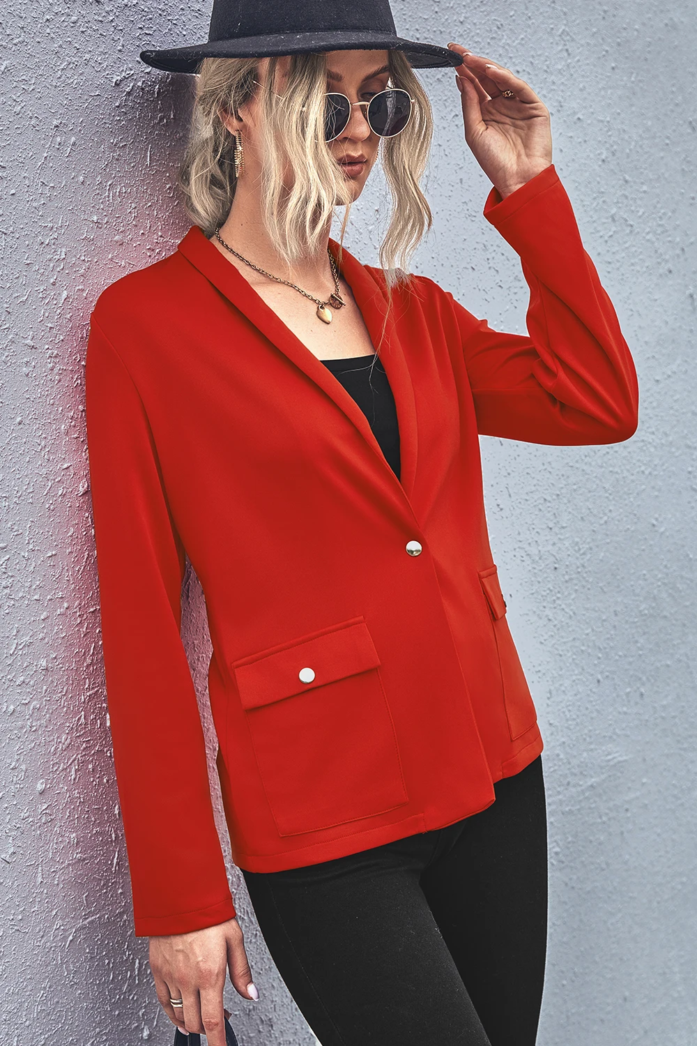 Cherry Invasion New 2022 Autumn Fashion Blazer Jacket Women Casual Korean Long Sleeve Coat Office Ladies Solid Loose Suit
Cherry Invasion New 2022 Autumn Fashion Blazer Jacket Women Casual Korean Long Sleeve Coat Office Ladies Solid Loose Suit