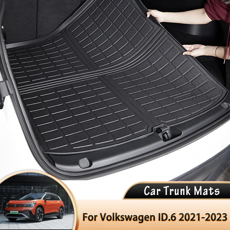 Car Rear Trunk Mat Waterproof Protective Liner Trunk Tray Floor Mats Accessories for Volkswagen VW ID.6 ID6 ID 6 2021 2022 2023
Car Rear Trunk Mat Waterproof Protective Liner Trunk Tray Floor Mats Accessories for Volkswagen VW ID.6 ID6 ID 6 2021 2022 2023